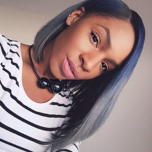 Dyed Hair on Dark Skin Girls / Colored Hair on Darker Skin