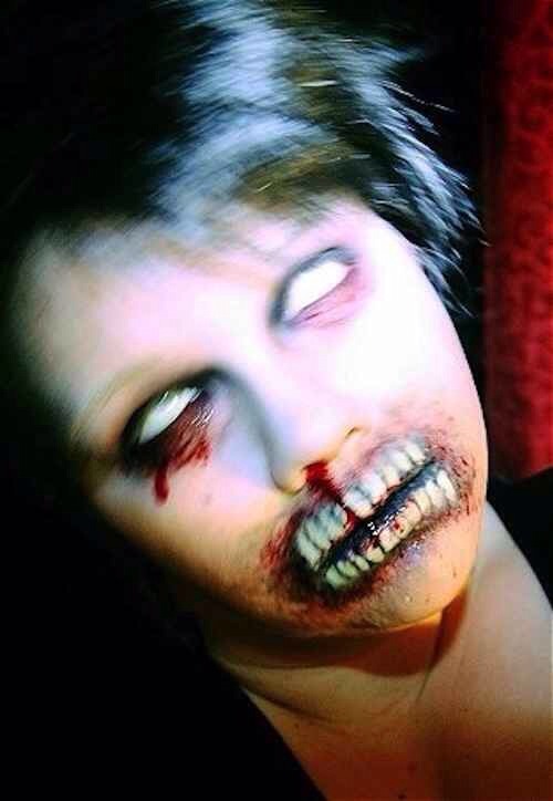 Zombie Makeup. Terrify your enemies, fascinate your lovers.