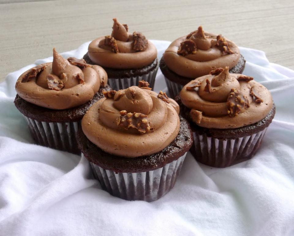Nutella cupcake!