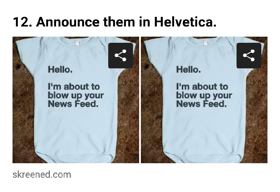 Hipster Baby Products