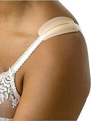 Maxi pads also work great for straps that are too tight and cut into your shoulders. 