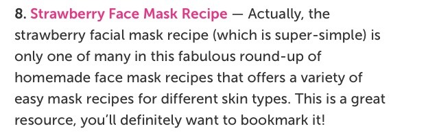 HOMEMADE face Mask Recipes 