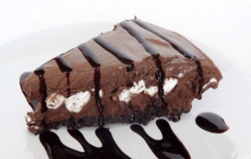 Baileys hot chocolate ice cream pie