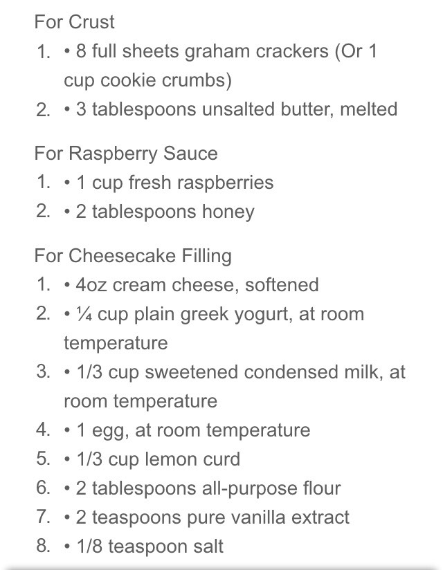 3 Different Recipes For Cheesecake Like Raspberry, Almond Raspberry And Lemon...so Yummy............