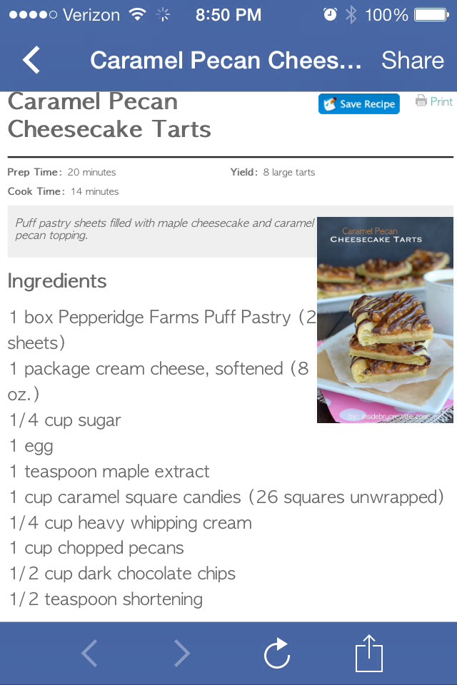 Caramel Pecan Cheesecake Tart