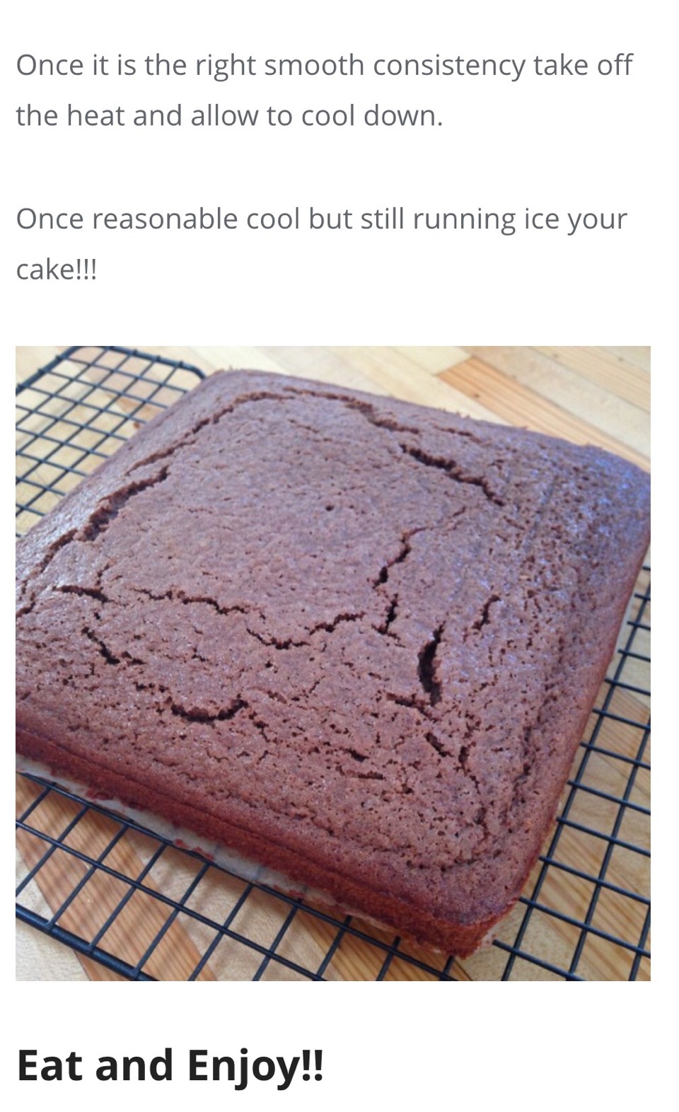 School Mums Quick And Healthyish Chocolate Cake Recipe. π