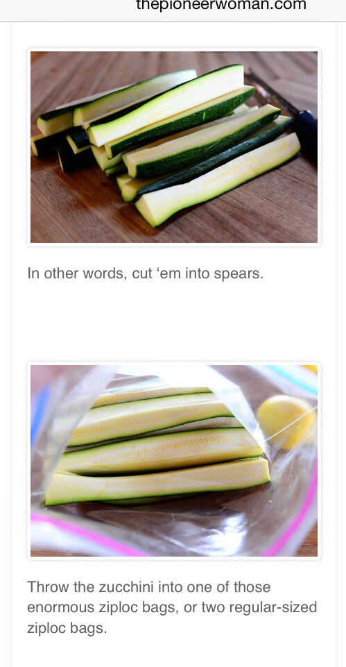 Yummy Grilled Zucchini