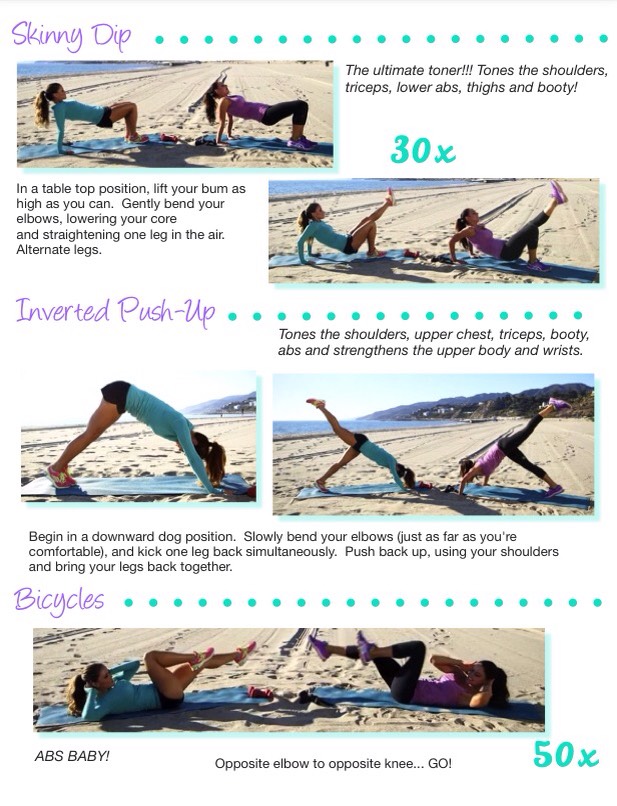 Full Body Toning Workouts! ❤️👙