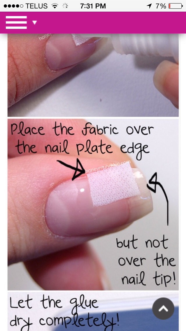 Fix Ur Broken Nail 😃