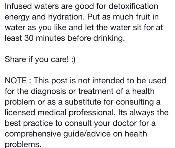 Detox Your Body With Infused Waters.. Stay Healthy ☺️☺️☺️🚑🚑