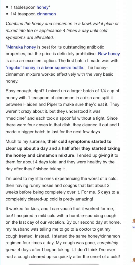 " A Super- Simple Fix For The Common Cold!"