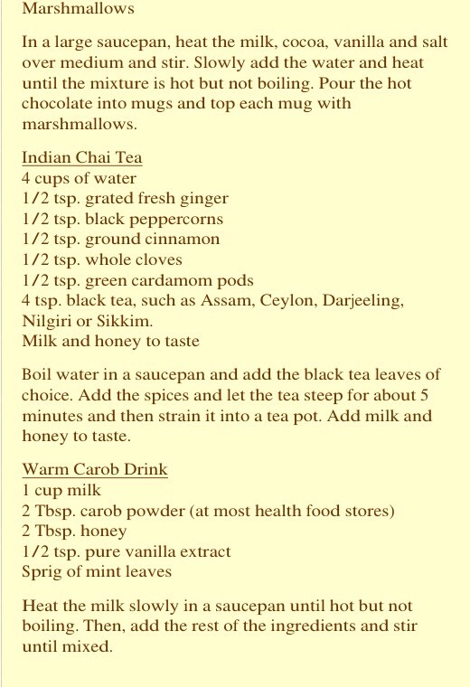 FALL FOOD AND DRINK RECIPES 🍂🍂