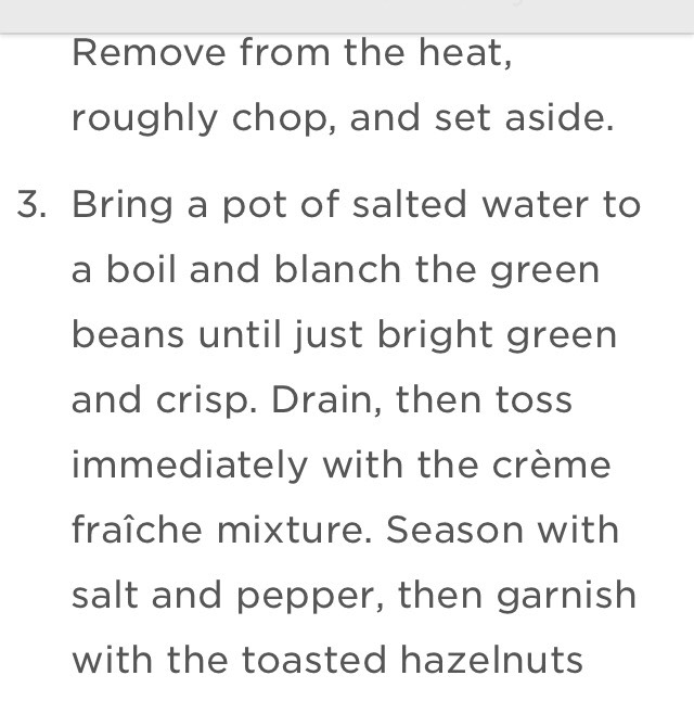 Green Bean "Casserole"