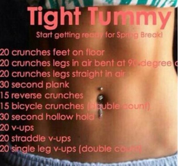 Tips To A Flat Stomach In 7 Days!!! #workouts✨💕👍