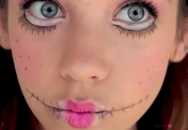 🔟 Halloween Makeup Ideas! #HalloweenTip