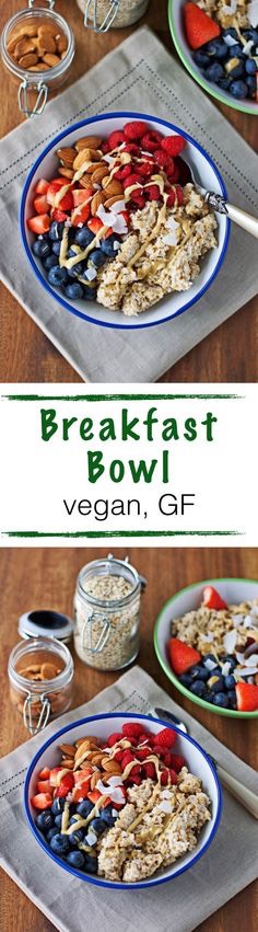 Breakfast Bowl (Gluten-Free & Vegan)