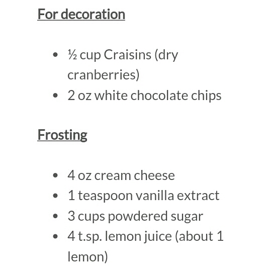 Starbucks Copy Cat Cranberry Bliss Bars

