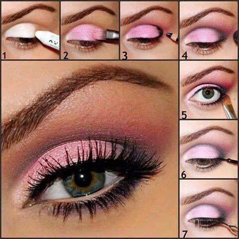 Pink Eyeshadow Tutorials👛