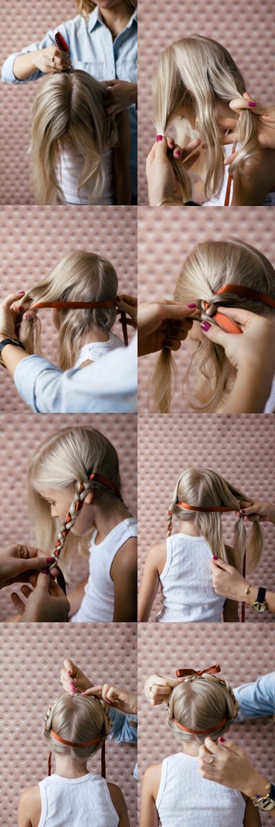 School Hairstyle Tutorials💞