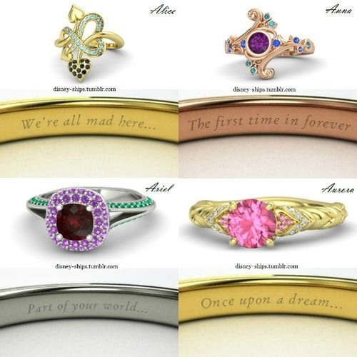 Disney Inspired Rings!!!