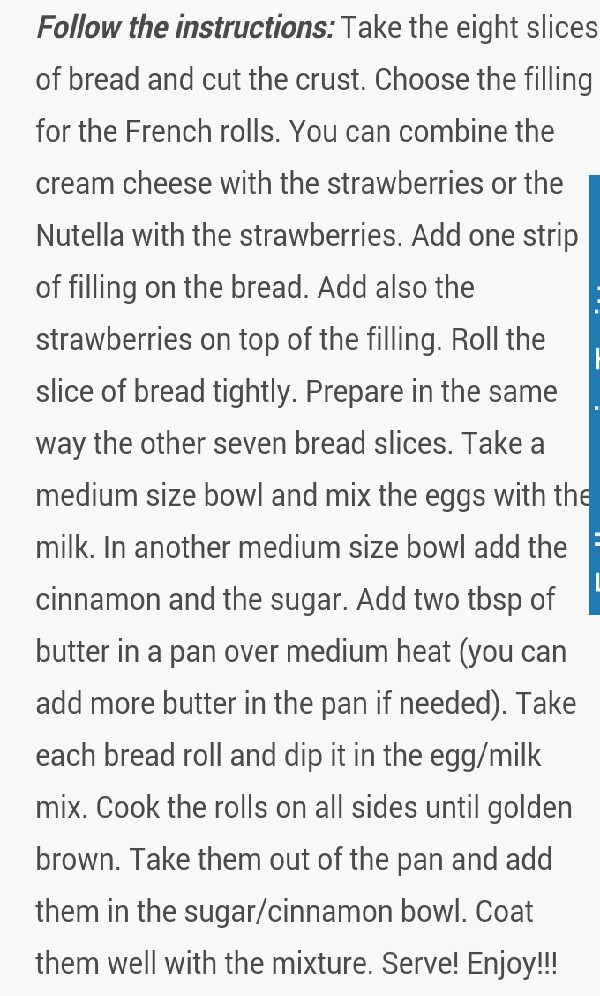 French Toast,  with a twist