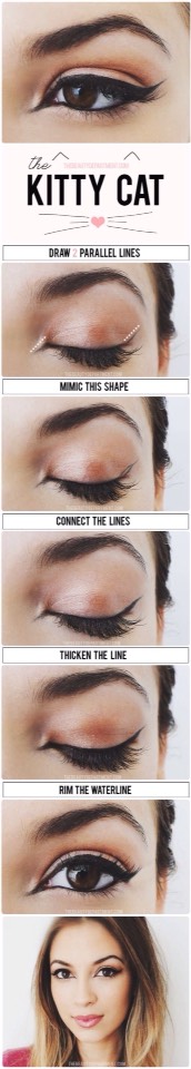 How To Make Cat Eyes Makeup