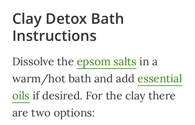 3 Natural Detox Bath Recipes