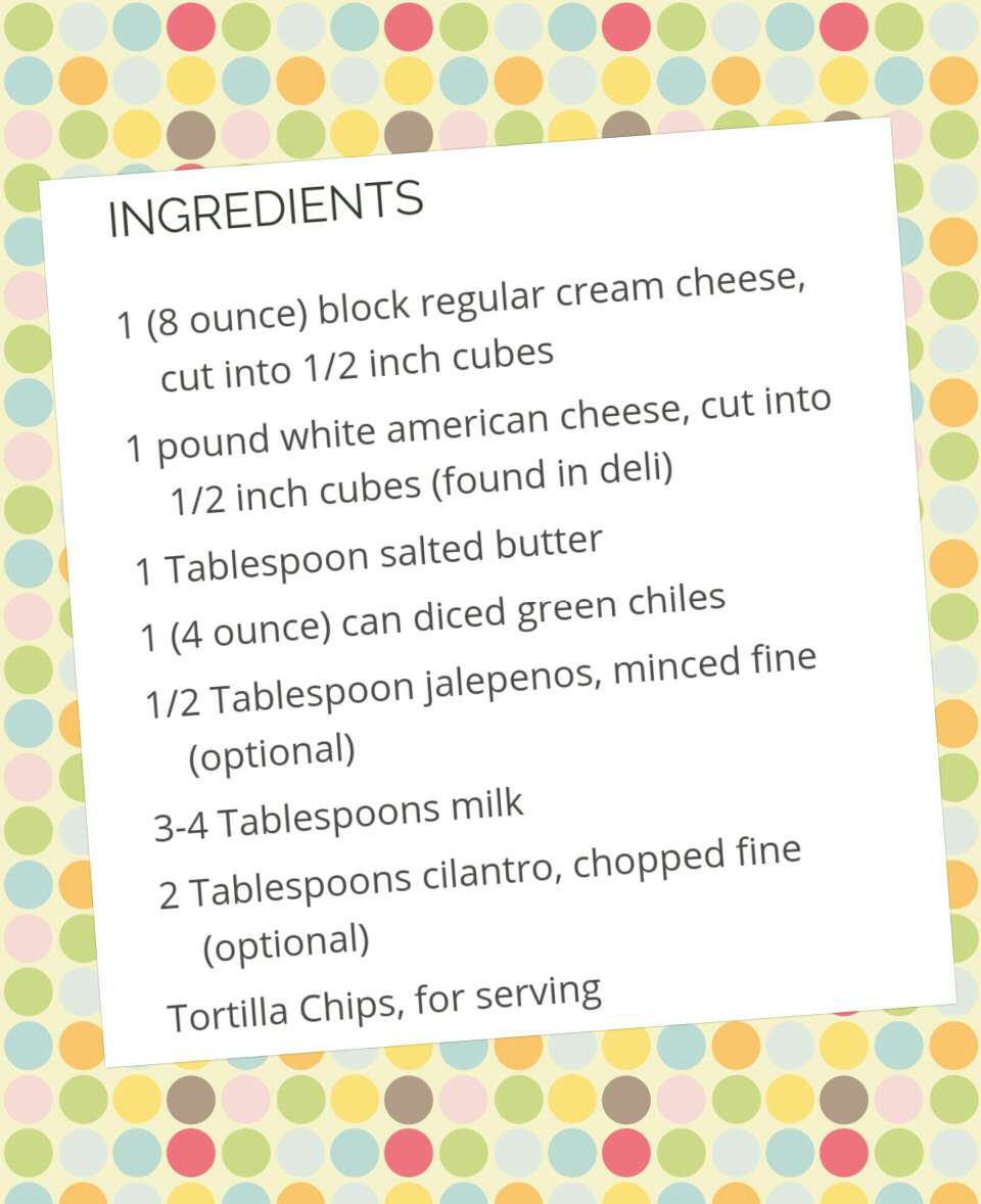 Potluck Recipe: Crock Pot Queso #summervibes