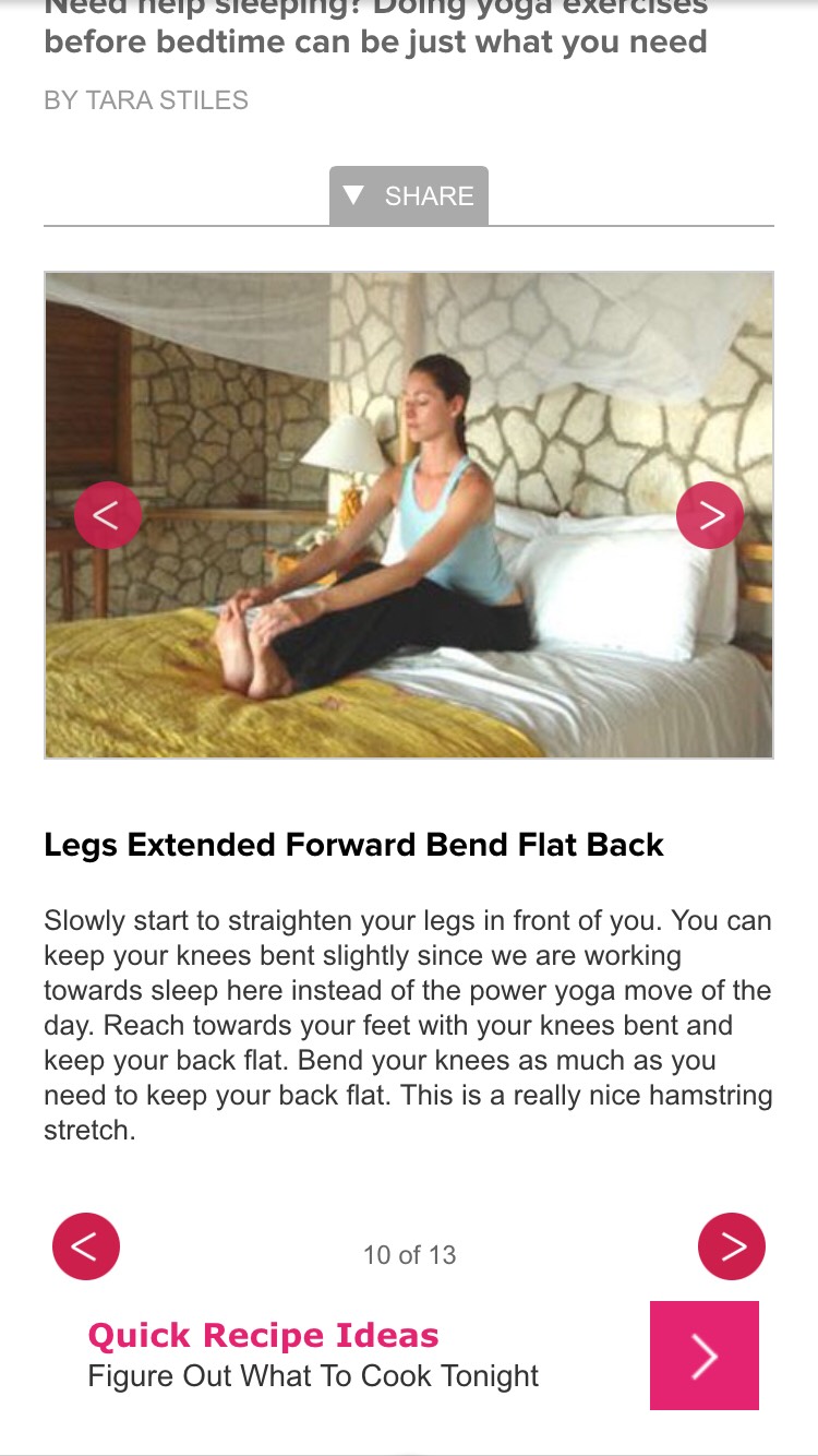 Night Time Yoga
