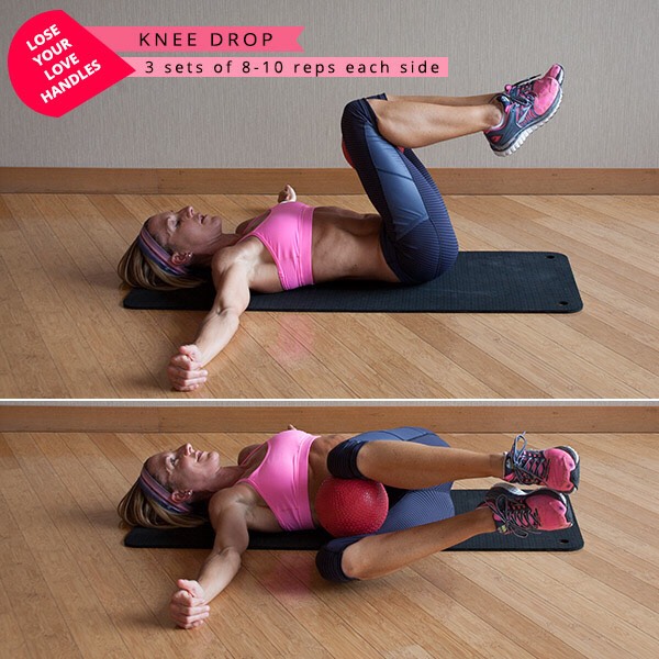 7 Moves To Get Rid Of Love Handles