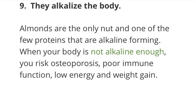 Almond Benefits!