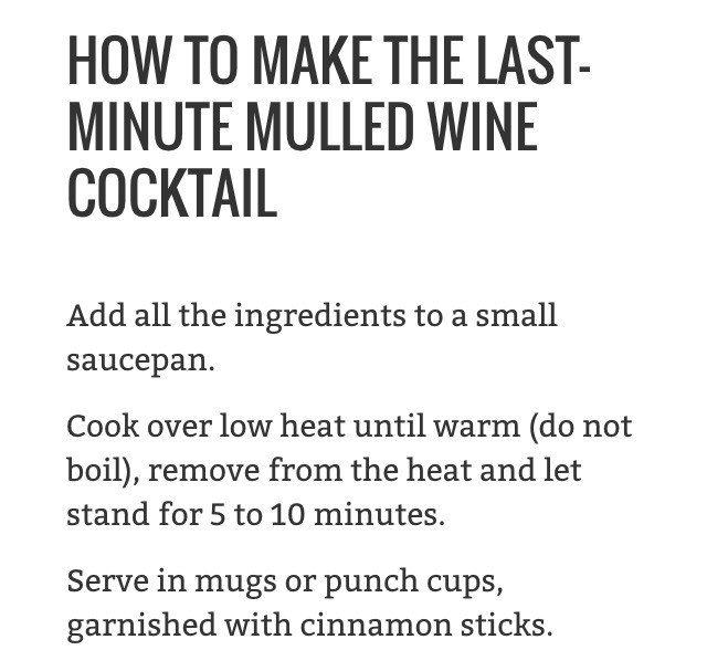 Top 10 Warm & Boozy Drinks 