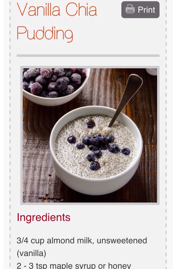 Vanilla Chia Pudding 