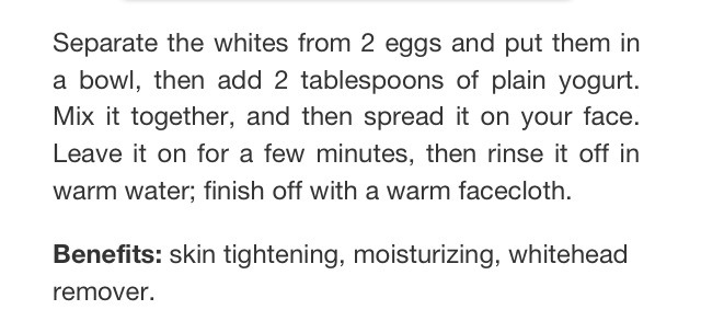 7 Homemade Facial Masks