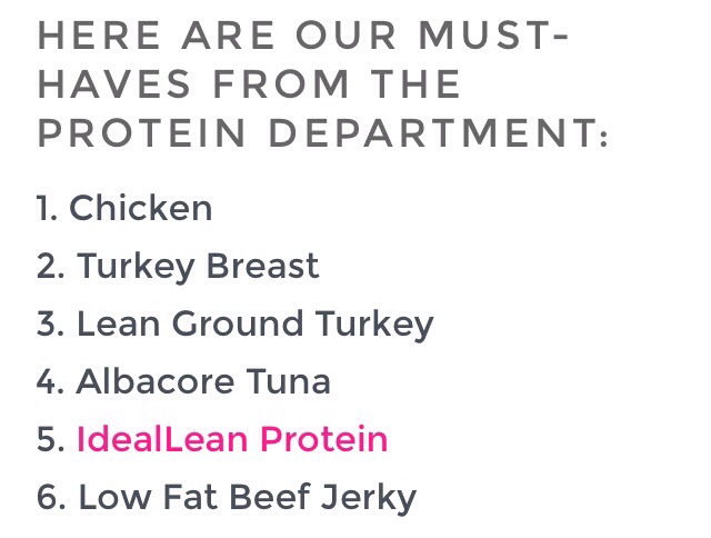 Fit Girl's Grocery List!