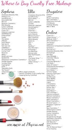 Cruelty Free Makeup Brands 🌟