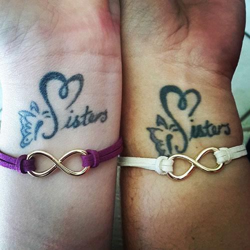 Cute Sister Tattoo Ideas