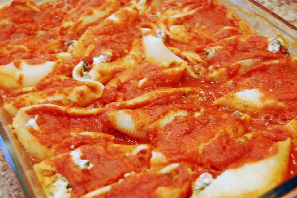 Easy Italian Sausage Jumbo Stuffed Shell 