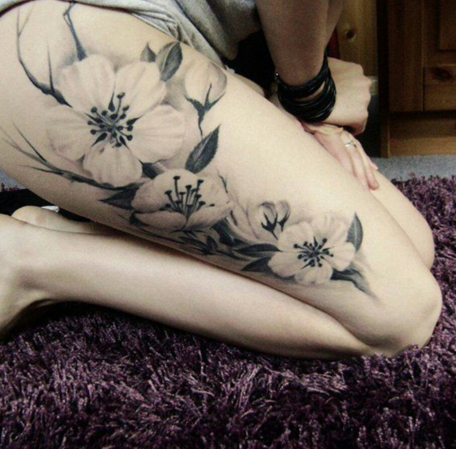 Beautiful Thigh Tattoos!!!!