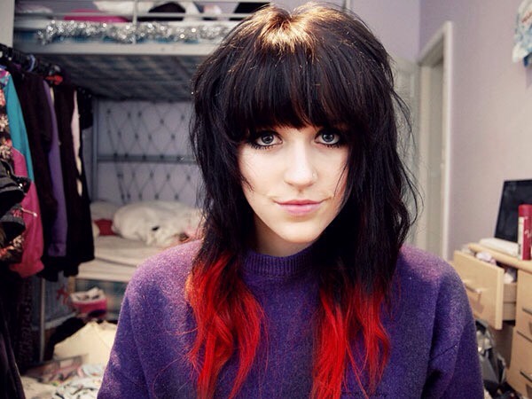 Red And Black Hair Ideas