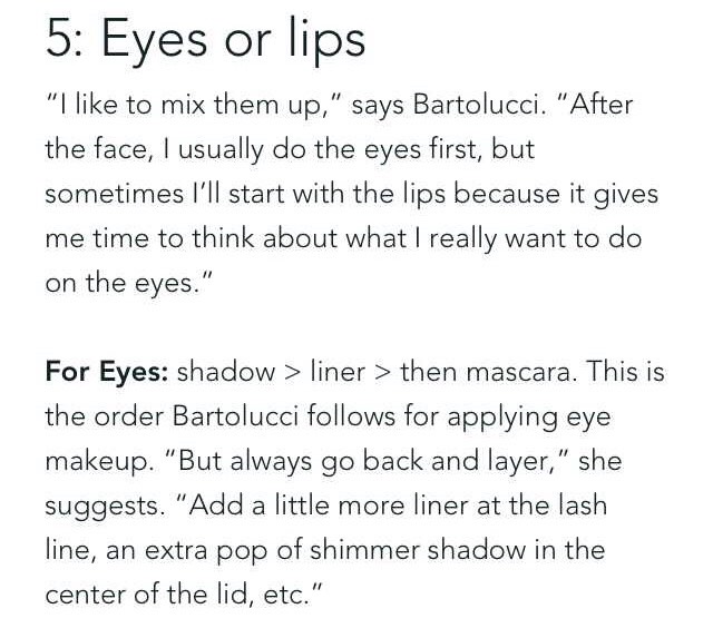 How to Apply Makeup in the Proper Order