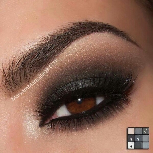 3. smokey eye for brown eyes