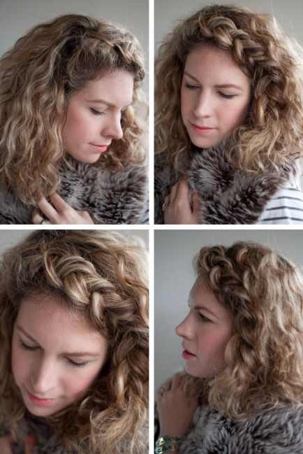 The braided bangs!
Innocent and pretty!
Perfect for a walk on a beach or days when you don't know what to do to your hair!