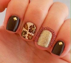 Fun Nail Art For Fall #fallnails