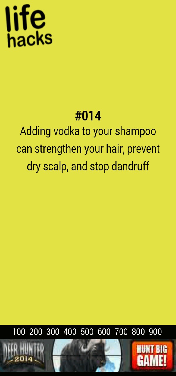 LIFE HACKS -PART 1