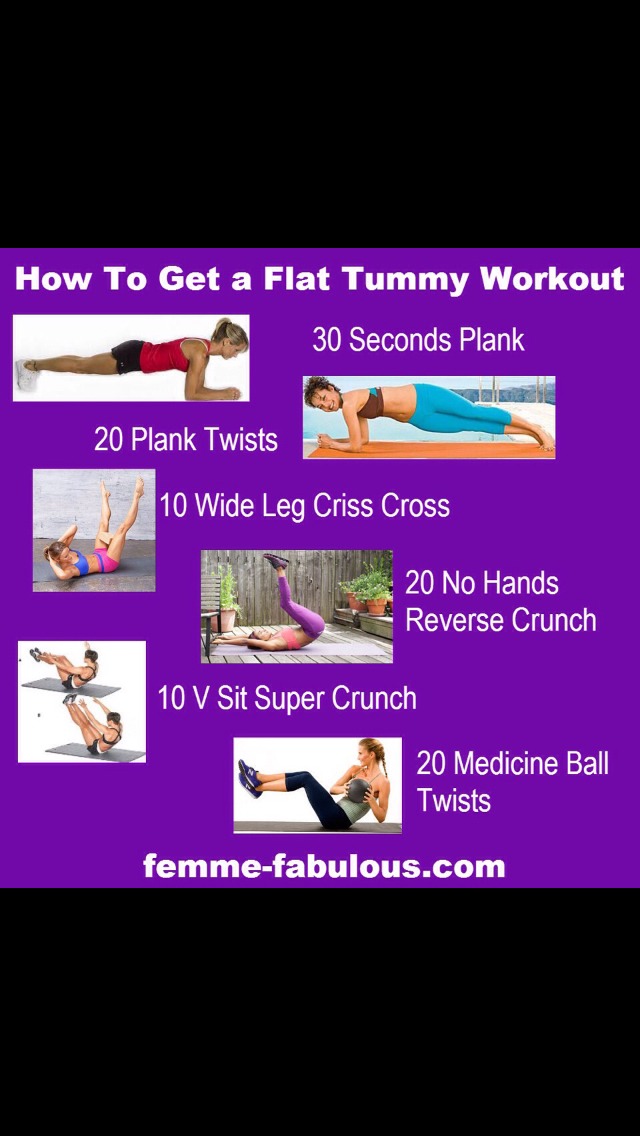 Get A Flat Stomach Quick