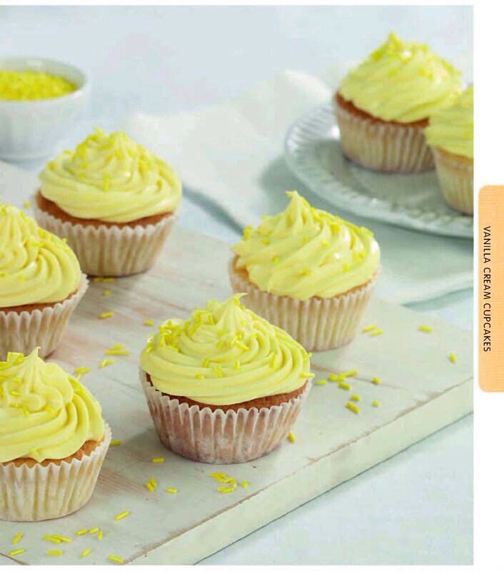 Vanilla Cream Cupcakes