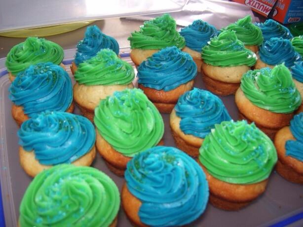 Yogurt Vanilla Cupcakes W/ Chocolate Frosting
Time:1 hour 15 minutes
Prep: 45 mins
Cook: 30 mins