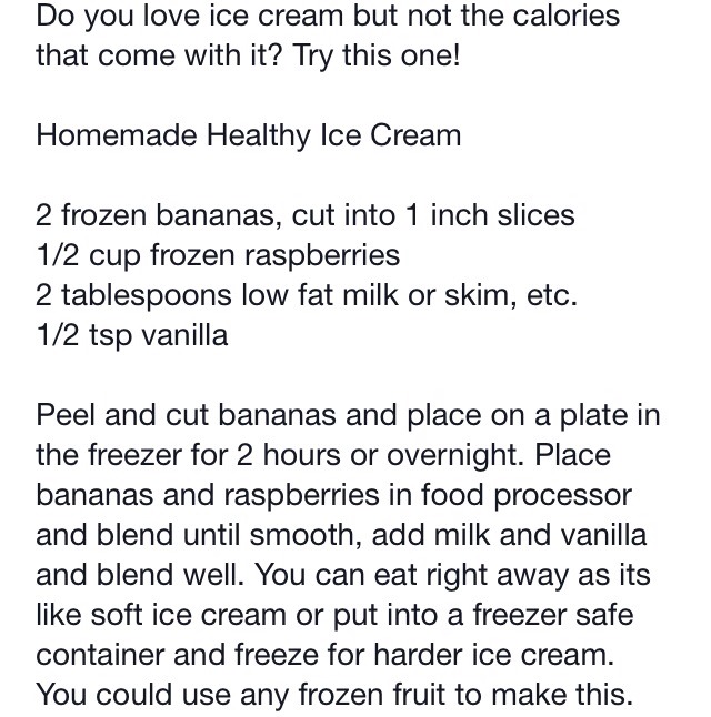 Healthy HomeMade Ice Cream!