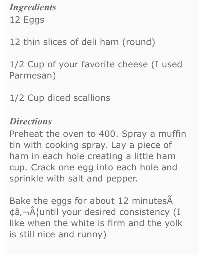 DIY Delicious & Easy Baked Egg With Ham